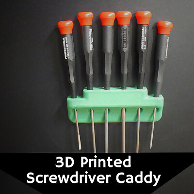 Magnetic Screwdriver Caddy