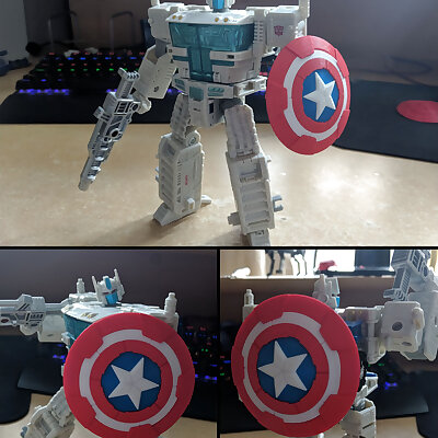 Transformers Siege Captain America Shield