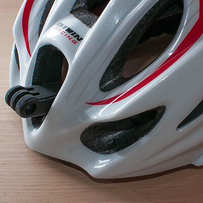 BTwin helmet action camera mount