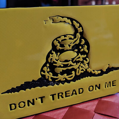 Dont Tred On Me Trailer Hitch Cover