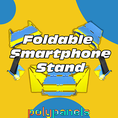 Foldable Phone Stand using Polypanels