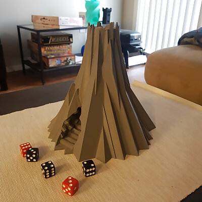 Death Mountain Dice Tower