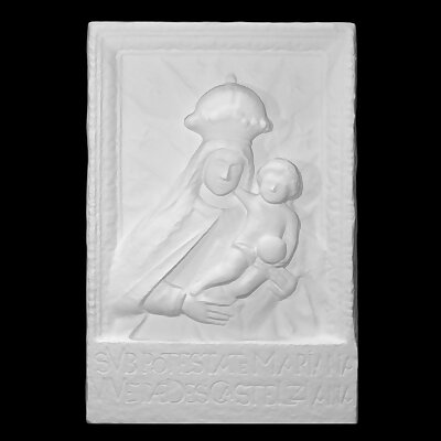Relief of the Madonna and Child