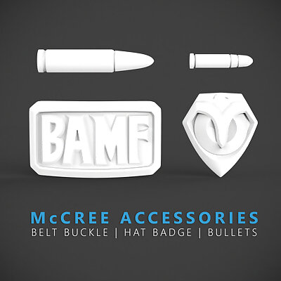 Overwatch  McCree Accessories