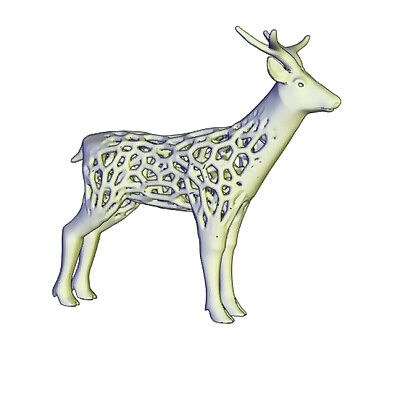 voronoi structure deer