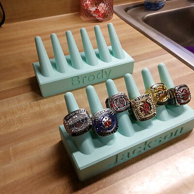 Personalized Ring Holder