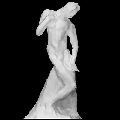 Standing Nude Male Figure Michelangelo