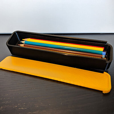 Sliding Top Pencil Case