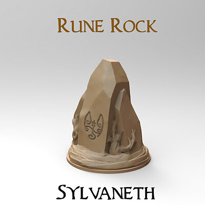 Rune Rock  Sylvaneth 32mm base