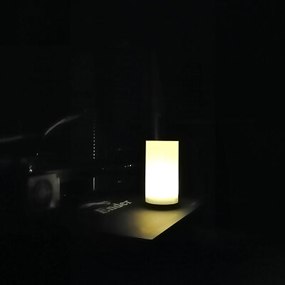 Cylindrical Mood Light  Night Lamp