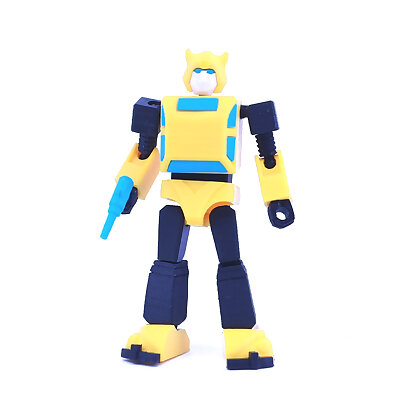 ARTICULATED G1 TRANSFORMERS BUMBLEBEE  NO SUPPORTS