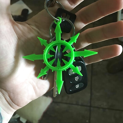 40K Chaos Key Chain