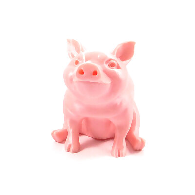 Piggy SittingSir Pigglesfree Single Extrusion Version