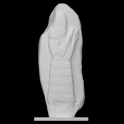 Stele of the protective goddess Lama