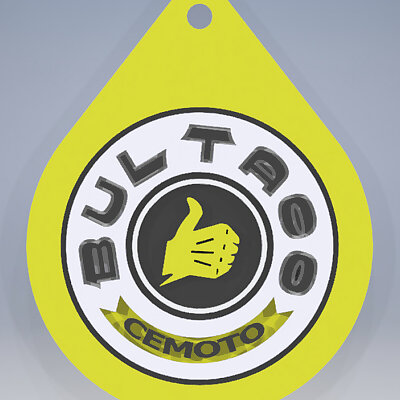 Bultaco Logo Keyring