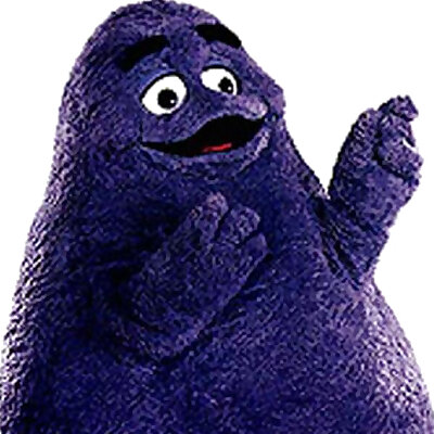 Grimace from McDonalds