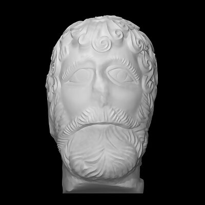 Head of a Bearded God