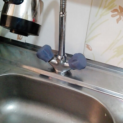 Kitchen tap handle