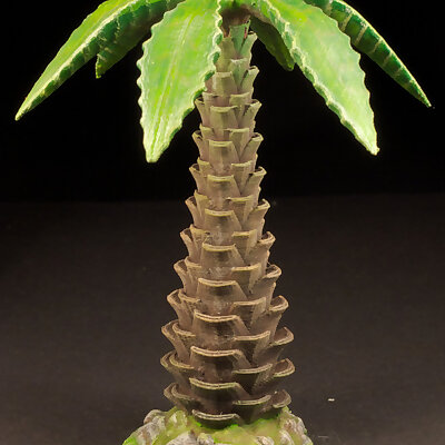 Tabletop plant Palm Tree 01
