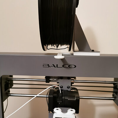 Simple Balco TouchDuplicator i3 PLUS Filament guide and height extender