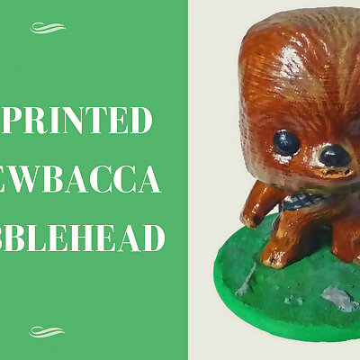 Chewbacca BobbleHead PLA spring