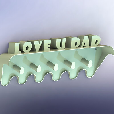 Fathers Day Key Hanger