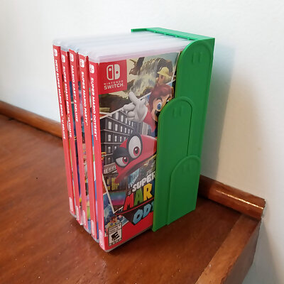 Super Mario Style Nintendo Switch Cartridge Shelf