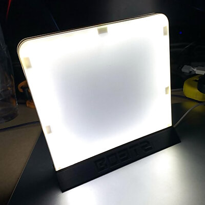 Simple 15cm USB light panel