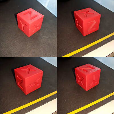 254mm XYZ Calibration Cube