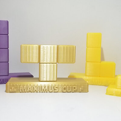 Tetris Trophies all 7 pieces  Maximus Cup Tetris 99  Nintendo Switch