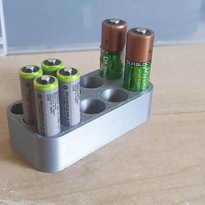 AA and AAA Battery Holder