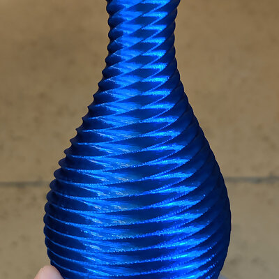 Textured Twist Vase
