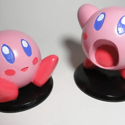 Nintendo  Kirby Firgures sitting and standing