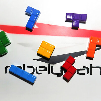 Tetris Magnet Blocks