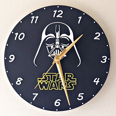 Star Wars kids clock