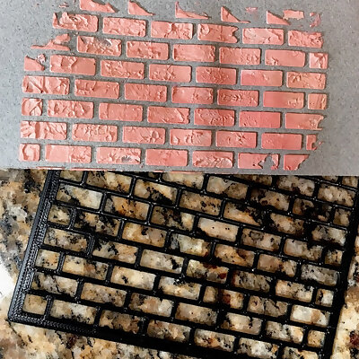 Stencil  Bricks!