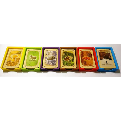 Settlers of Catan magnetic trays  small cards