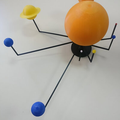 3D4KIDS exercise The Solar System
