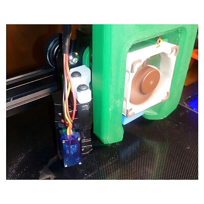Petsfang v2 Ender 3 mount for BFPTouch  Poors man BLtouch