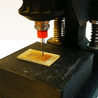 A desk drill press for a rotary tool Dremellike