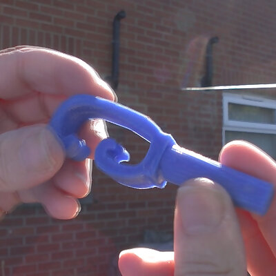Washing Line Pole Hook Replacement 3D Print