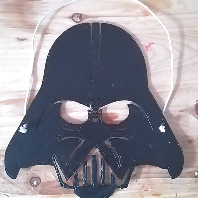 Máscara de Darth Vader para niños Darth Vader mask for kids