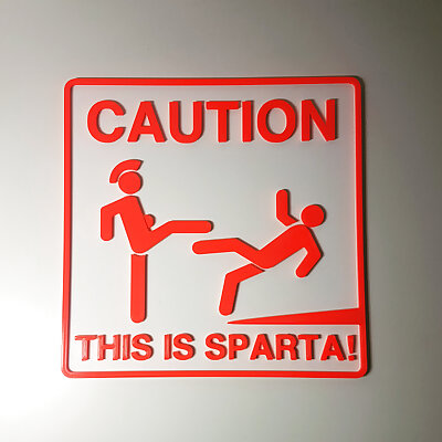This is Sparta! Sign