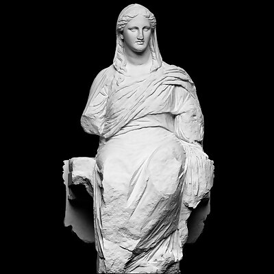 Seated Woman Demeter from Knidos