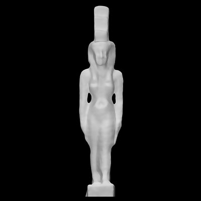Faience figurine of Isis