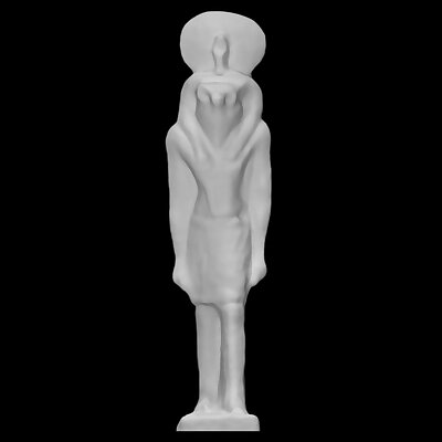 Faience figurine of Ra
