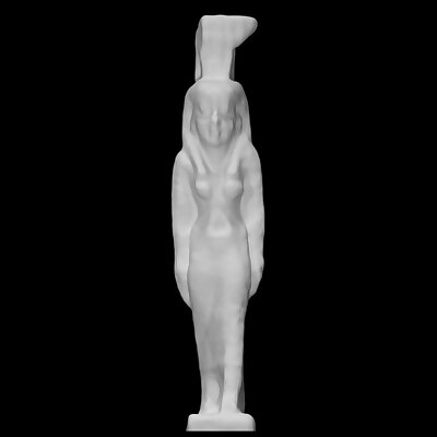 Faience figurine of Nephthys