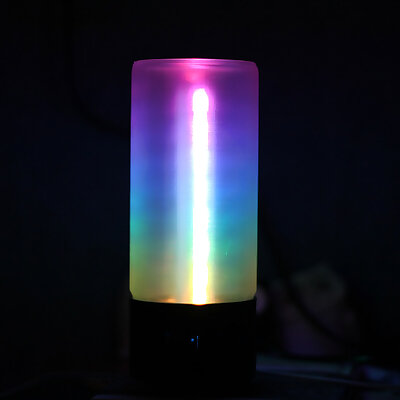 DIY WiFi RGB LED Soft Lamp