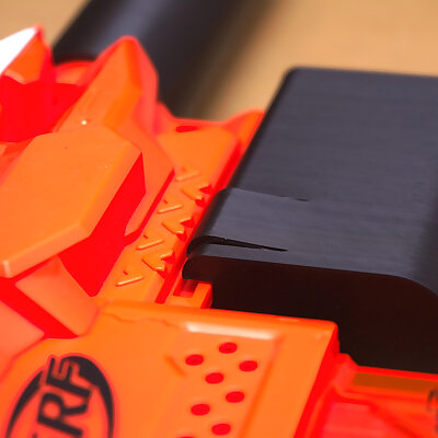 NERF Front grip with Sipik SK68 holder