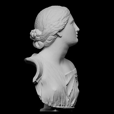 Bust from The Daughters of Niobe